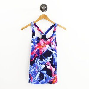 Athleta Patterned Racerback Tank Top #163-92